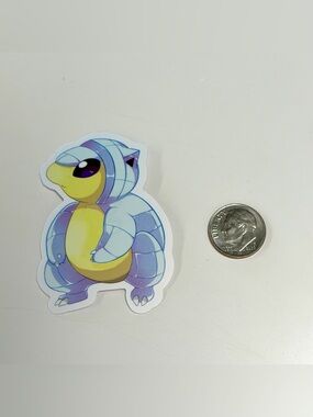 5/$10 Waterproof New Vinyl Sticker Decal Alolan Sandshrew Pokémon